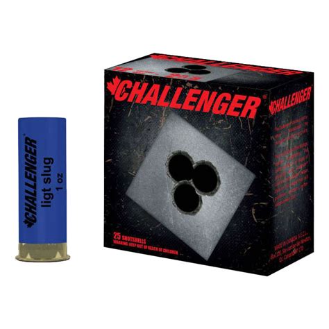 Challenger 12 Gauge Target Slug Shotshells Cabelas Canada