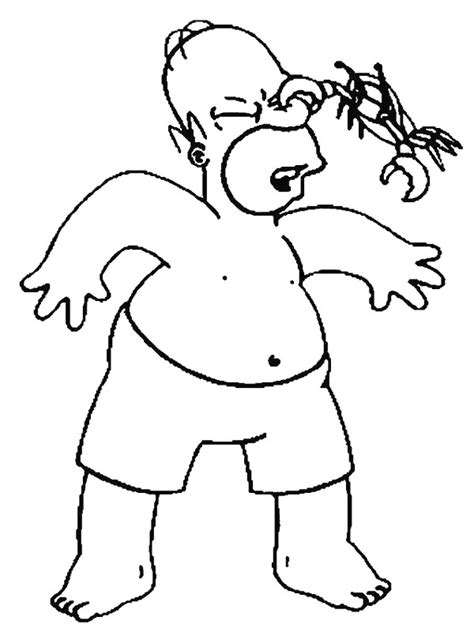 Find the best simpsons coloring pages for kids and adults and enjoy coloring it. Coloriage Simpson Homer dessin gratuit à imprimer