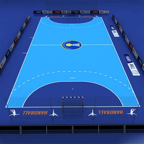 Handball Stadium Court