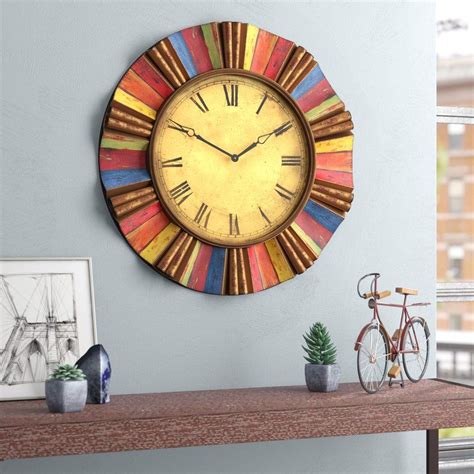 Shaffer Metal Wall Clock Einzigartige Wanduhren Große Wanduhren