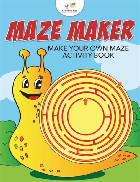 Maze Maker Make Your Own Maze Activity Book By Kreative Kids