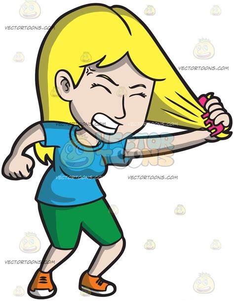 Woman Pulling Her Hair Out Clipart Free Download On Clipartmag