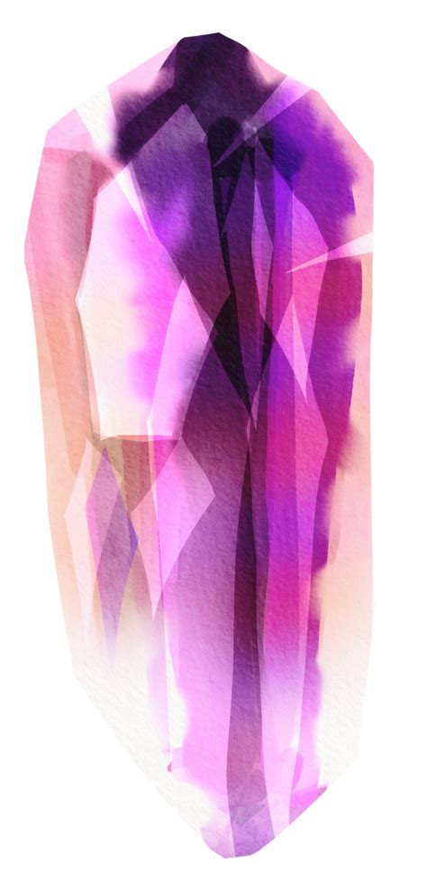 Watercolor Painted Crystal 11194429 Png