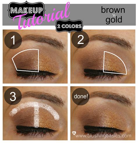 blushing basics: Two Color Eye Makeup Tutorial