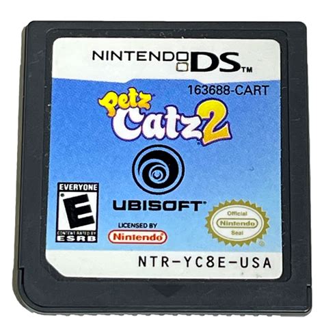 Petz Catz 2 Nintendo Ds 2ds 3ds Cartridge Only Preowned