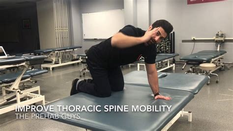 Improve Your Mid Back Mobility Thoracic Spine Mobility Youtube