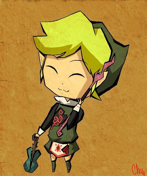 Legend Of Zelda Wind Waker Art Kokiri Fado Former Sage Of Winds