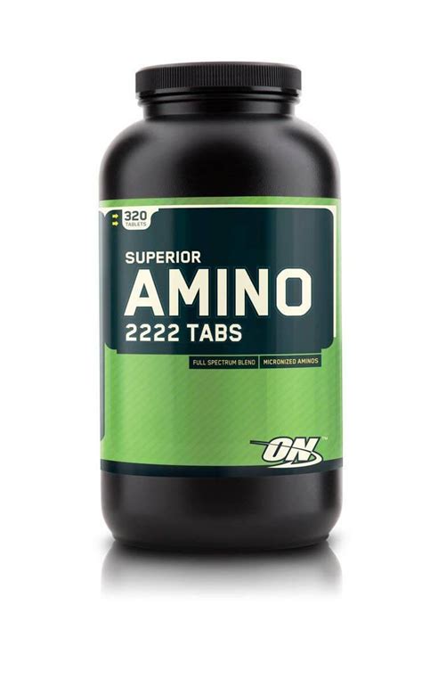 Superior Amino 2222 Tablets by Optimum Nutrition | Fighting Report