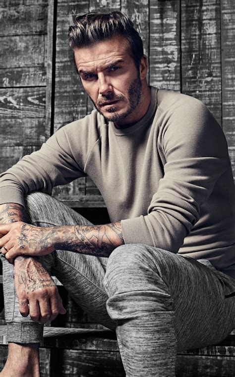 david beckham s new bodywear collection for handm proves he can even make grey tracksuits look