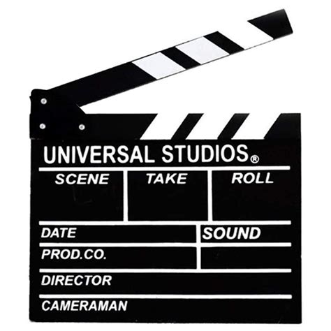 Buy Movie Film Clap Board 12x11 Hollywood Clapper Board Wooden Film