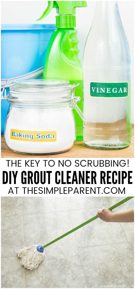 Take equal parts of baking soda and distilled water and mix well to make a paste. How to Clean Grout with Vinegar and Baking Soda - Cleaning ...