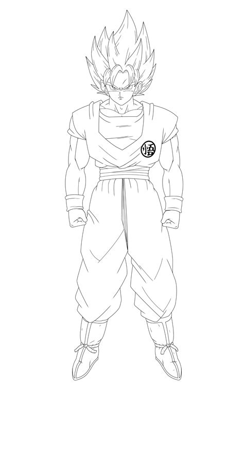 Goku Ultra Instinct Coloring Pages Hd Png Download Is Free Transparent