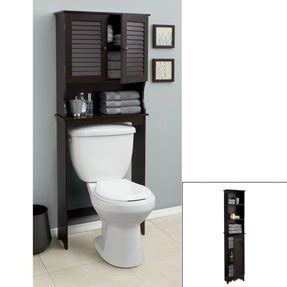 Home basics 2 shelf steel bathroom space saver, black. Black Bathroom Space Saver Over Toilet - Foter