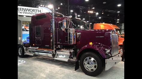 First Look At The New Kenworth Icon 900 A 25th Anniversary W900l Youtube