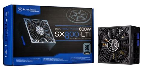 Silverstone Sx800 Lti Erstes Sfx L Netzteil Mit Titanium Effizienz