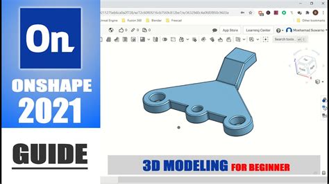 Onshape D Modeling Guide Tutorial For Beginner YouTube