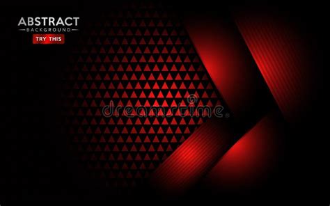 Dark Red Background With Abstract Style And Textured Overlapping Layer