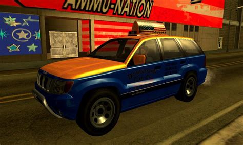 GTA San Andreas GTA V Canis Seminole Downtown Cab Co. Taxi Mod