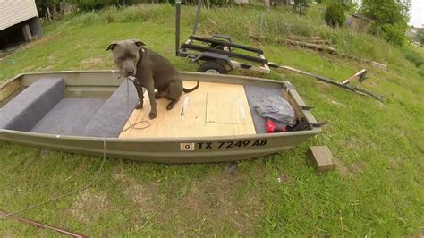 The jon boat this youtuber has built looks highly professional, and it's just the kind of thing lots of people will love using for fishing or. JON BOAT MODIFICATION - YouTube | Jon boat modifications, Jon boat, John boats