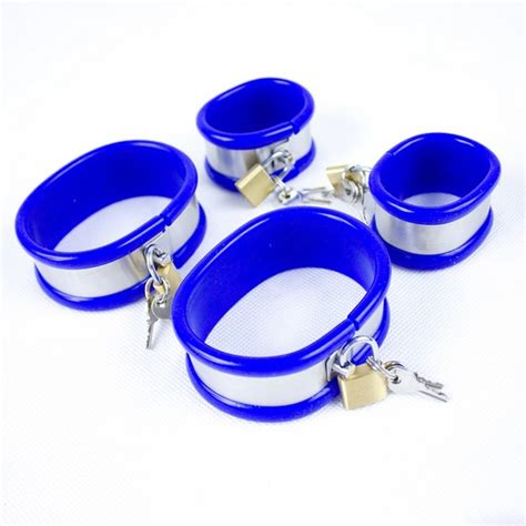 various colors handcuffs for sex fetish bondage stainless steel hand cuffs adult game sex toys