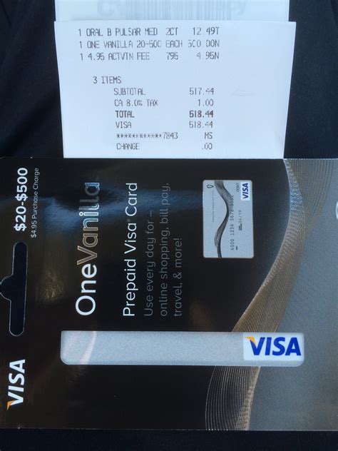 My vanilla is a type of prepaid debit card that is either available in mastercard or in visa. $500 One Vanilla Gift Cards from CVS or $200 Visa Gift Cards from Staples?
