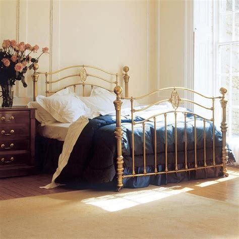 Thyme Brass Bed Brass Luxurybeddinggold Bedroom Decor Brass Bed