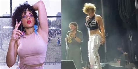 Video Rock Band Singer Sophia Urista Pulls Down Her Pants Pees On Fan During Concert