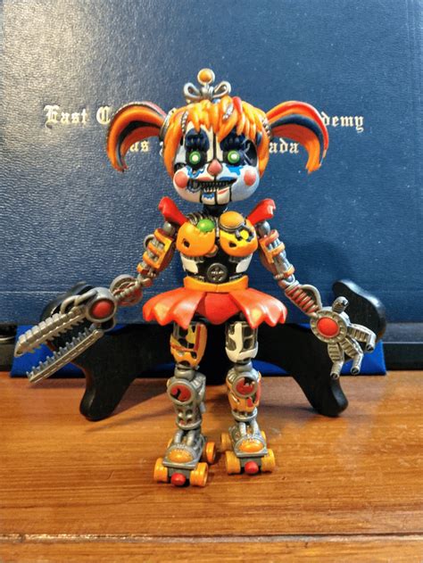 Decided To Custom Paint The Scrap Baby Figure Fivenightsatfreddys