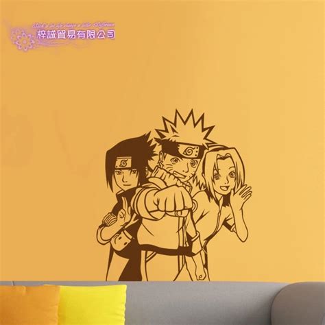 Naruto Japanese Cartoon Car Sticker Uzumaki Naruto Decal Posters Vinyl