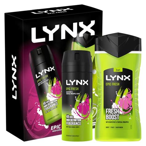 Lynx Epic Fresh Duo T Set Ocado