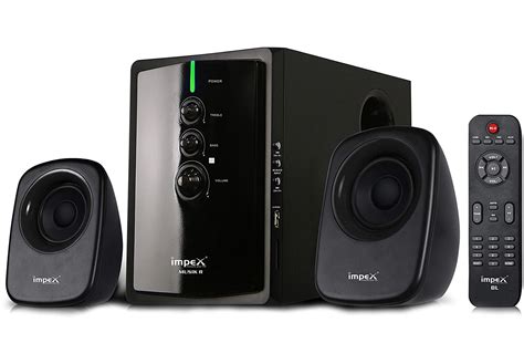 Impex Musik R 40 Watts 21 Channel Multimedia Speaker System With Usb