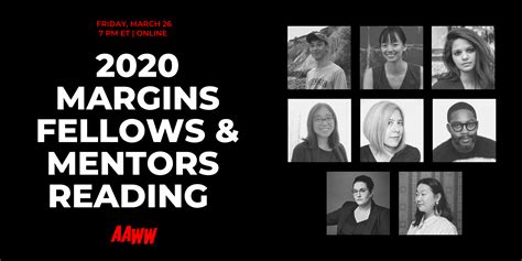 2020 Margins Fellows And Mentors Reading Asian American Writers Workshop