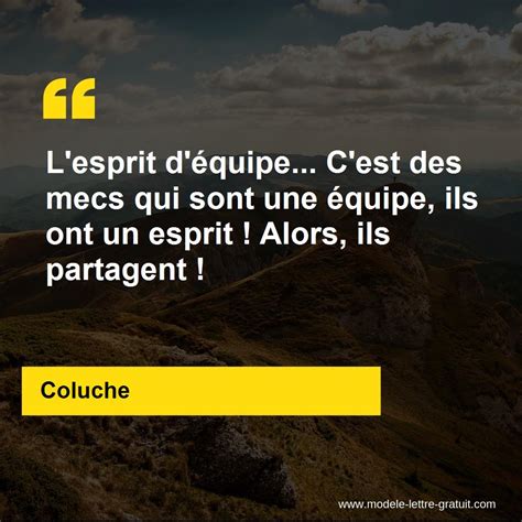 Proverbe Esprit Déquipe Travail