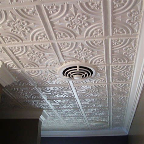 Ceiling tiles are bit much for my liking, but you have many. 14 Ways to Cover a Hideous Ceiling: Unique Ceiling Ideas