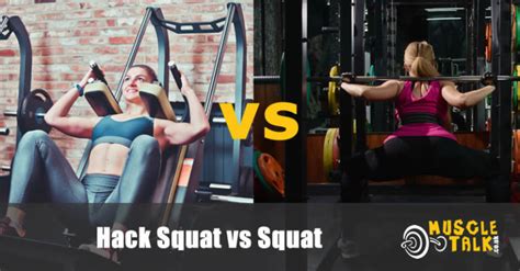 Hack Squat Vs Squat Which Exercise Is Better