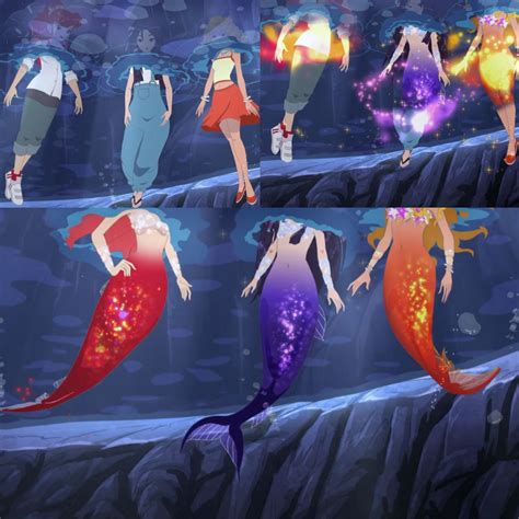 Mermaids H2o Mermaids H20 Mako Nanami Siren Transformations