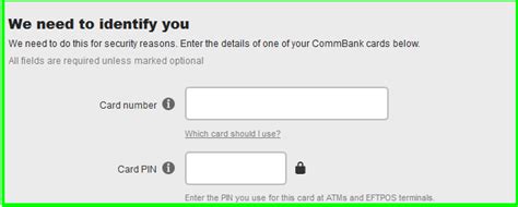 Commonwealth Bank Debit Card Activation