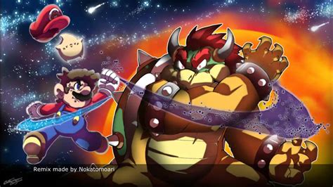 Super Mario Galaxy Final Bowser Battle Remix Youtube
