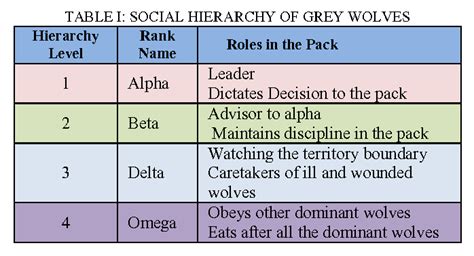 Watchwolf Pack Hierarchy Photos
