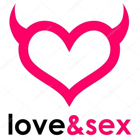 Sex Shop Logo Heart Stock Vector Image By ©vadim Design 109992658