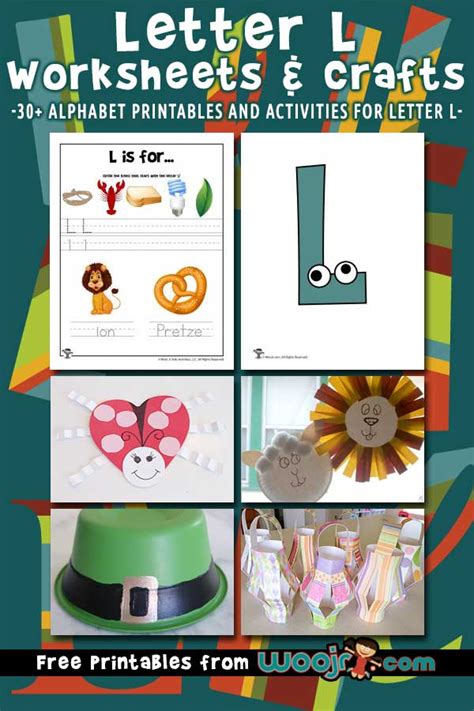 Letter L Worksheets And Crafts Woo Jr Kids Activities