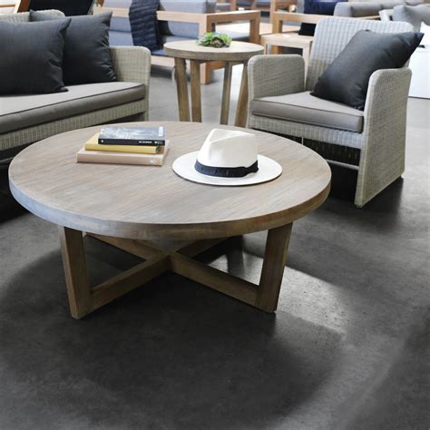 Danville teak brown round wood outdoor coffee table. Coco Teak Outdoor Coffee Table | Patio Furniture | Teak ...