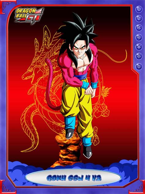 With the uk's best selection of dragon ball super trading cards for sale from sealed packs to draft boxes! DBCU Goku SSJ4 V2 by cdzdbzGOKU | Goku ssj4, Dragon ball super, Goku