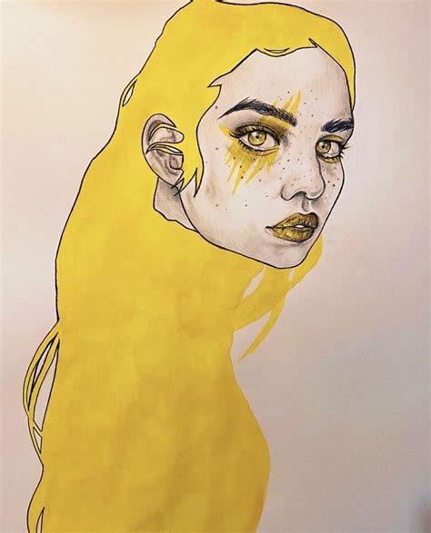 Yellow Vibes Ilustration Art Art Inspo Art
