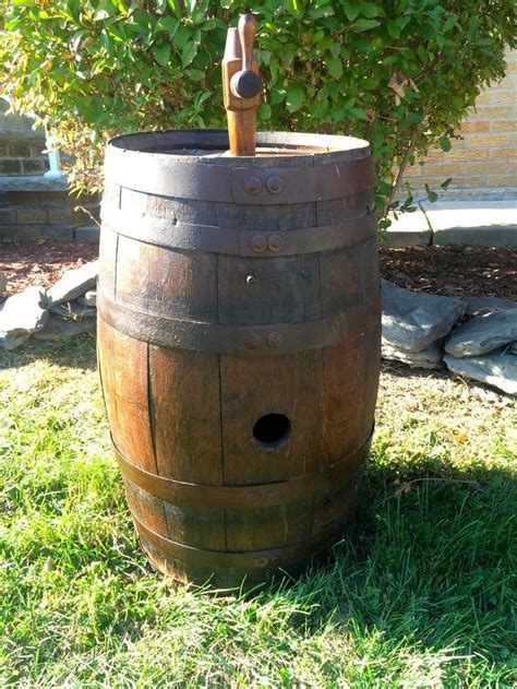 Wooden wagon wheel and antique wooden small draught beer keg. Antique Whiskey Beer Keg Barrel Cask Wood Primitive Oak w ...