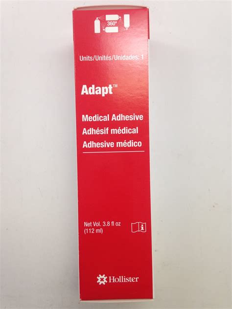 Hollister 7730 Adapt Medical Adhesive 38fl Oz Gb Tech Usa