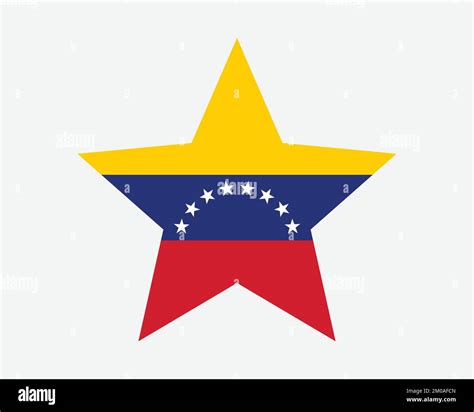 Venezuela Star Flag Venezuelan Star Shape Flag Country National
