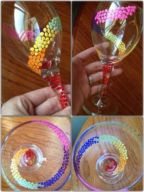 19 Painted Wine Glass Ideas To Try This Season Wine Glass Designs Wine Glass Crafts