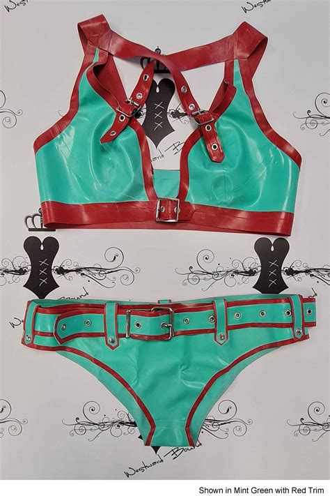 R0447 And R1051 Latex Bra And Pants Set Sizes Still Available Uk Ready To Order Express