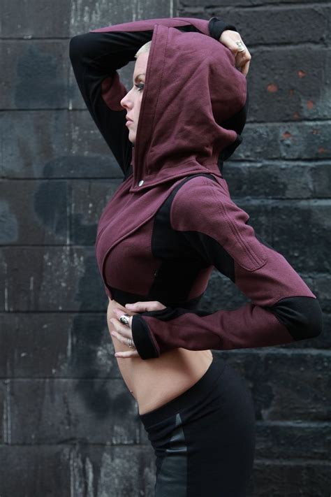 freq g hooded crop jacket crop jacket jackets unique outfits